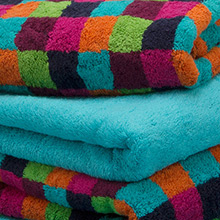 Cubes New Cawö Lifestyle I Sauna Multicolour Bath Towel 