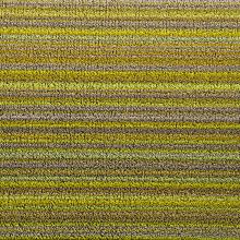 Chilewich Skinny Stripe Citron Shag Mat