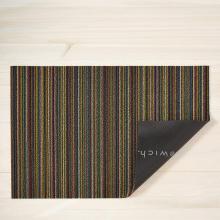 Chilewich Skinny Stripe Bright Multi Shag Mat