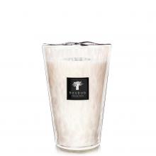Baobab Collection Pearls White Candle - Pearls Collection 