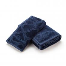 Roberto Cavalli Jerapah Towels - Blue 111