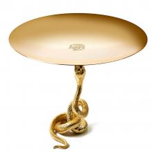 Roberto Cavalli Python Gold Plated Riser