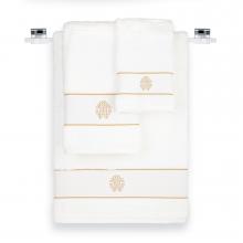 Roberto Cavalli New Gold Towels White 012