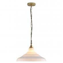 Original BTC Glass School Pendant Light Size 2