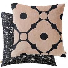 Orla Kiely velvet spot flower cushion