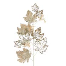 Goodwill Glitter Grape Leaf Stem