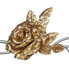 Goodwill Glitter Sequin Rose on Clip