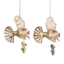 Goodwill Marie Antoinette Fanned Fish Ornament