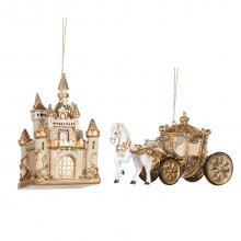 Goodwill Horse & Carriage / Castle Ornament