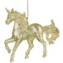Goodwill Glt Unicorn ornament champagne / gold