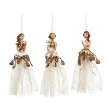 Goodwill Lady with Lace / Tulle Skirt Ornament