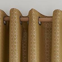 Ashley Wilde Design Flynn Ochre Blackout Lined Curtains