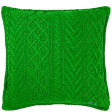Ralph Lauren Highland Knit Cushion Cover Green