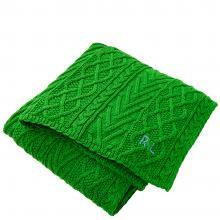 Ralph Lauren Highland Knit Throw Green