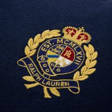 Ralph Lauren Home RL Crest Cushion Cover Navy
