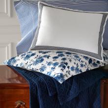 Ralph Lauren Whitby White / Blue Cushion Cover