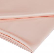Gingerlily Plain Mulberry Silk Rose Pink Flat Sheet