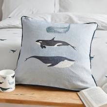 Sophie Allport Whale Cushion