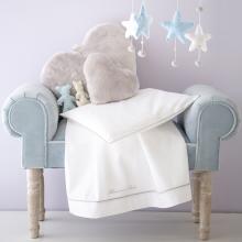Blumarine Baby Baby Blu 3 Piece Sheet set for Baby Bed