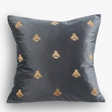 MM Linen Buzz Charcoal Cushion