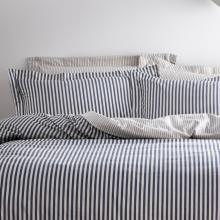 Yard Hebden Navy Duvet Cover Set