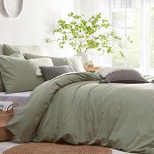 Yard Stonehouse Sage Duvet Cover Set