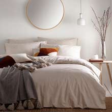 Yard Claybourne Putty Duvet Cover Set