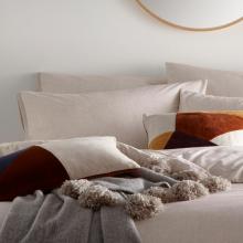 Yard Claybourne Putty Duvet Cover Set