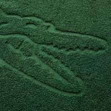 Lacoste La Coste Bath Mat Blanc