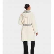 UGG Portola Reversible Hooded Robe Grey Heather