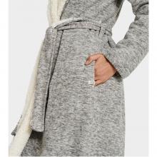 UGG Portola Reversible Hooded Robe Grey Heather
