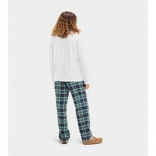 UGG Steiner Men's Pyjama Set White / Navy Plaid