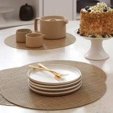 Chilewich Basketweave Circular Placemat