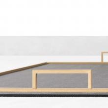 GioBagnara Defile Square Tray