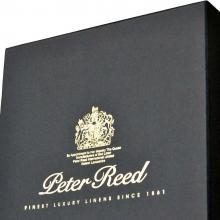 Peter Reed 2 Row Satin Cord 600TC Flat Sheet
