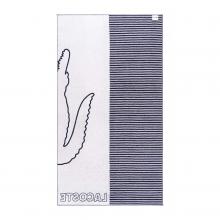 Lacoste La Ligne Marine Beach Towel