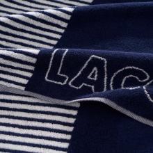 Lacoste La Ligne Marine Beach Towel