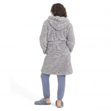 UGG Aarti Dressing Gown Cloudy Grey Zebra