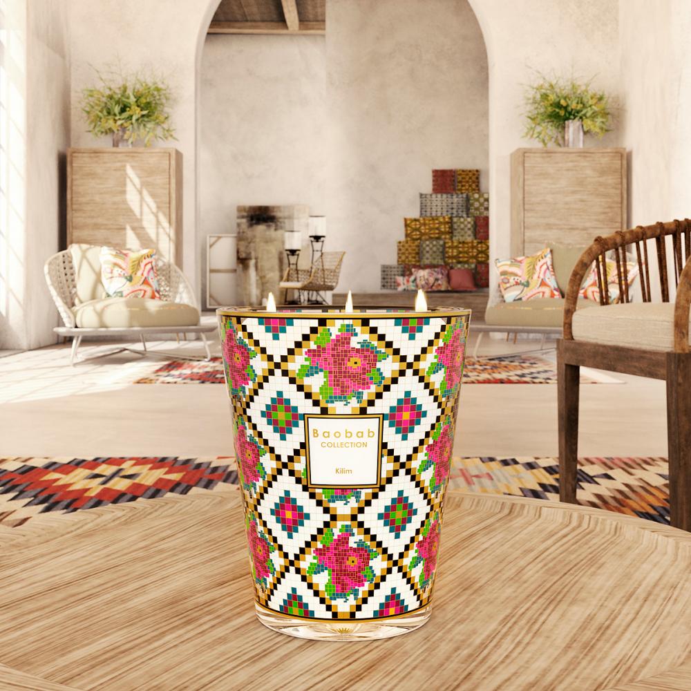 Baobab Collection KILIM Candle LIMITE | Seymour's Home