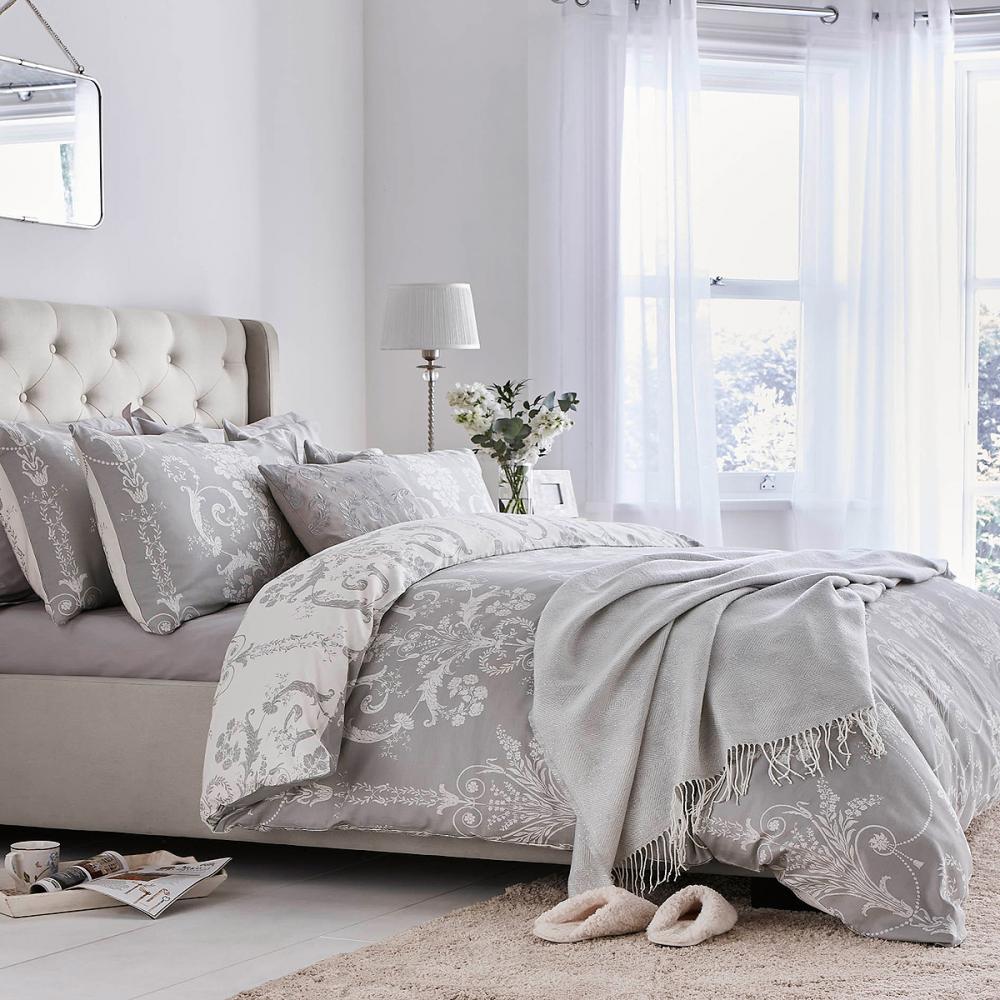 LAURA ASHLEYデュペカバー Laura Ashley Josette Steel Duvet Cove | Seymour's Home