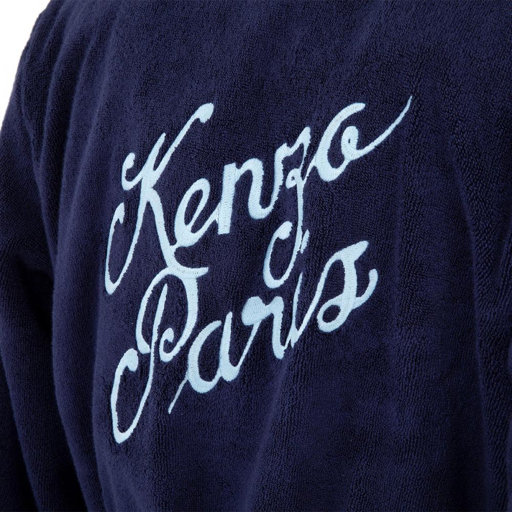 Kenzo K Varsity Kimono Robe Marine Seymour's Home