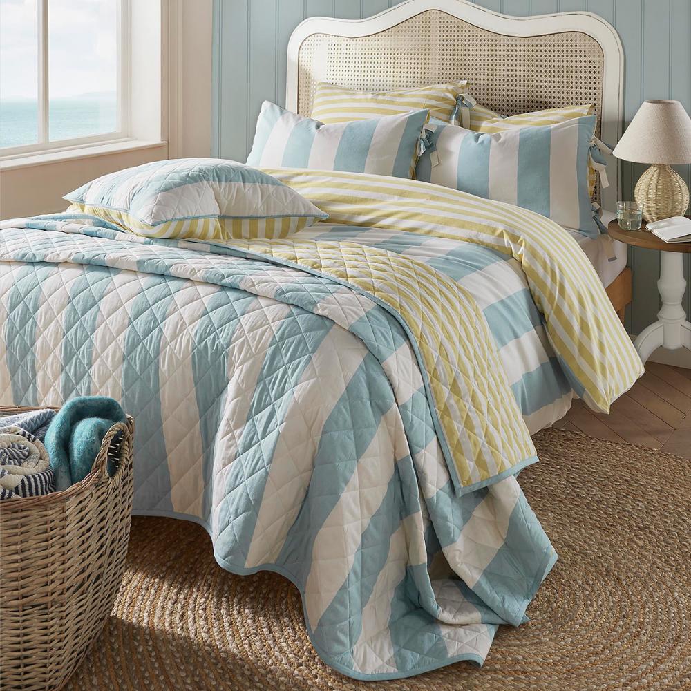 Laura Ashley Lille Stripe Seaspray | Seymour's Home