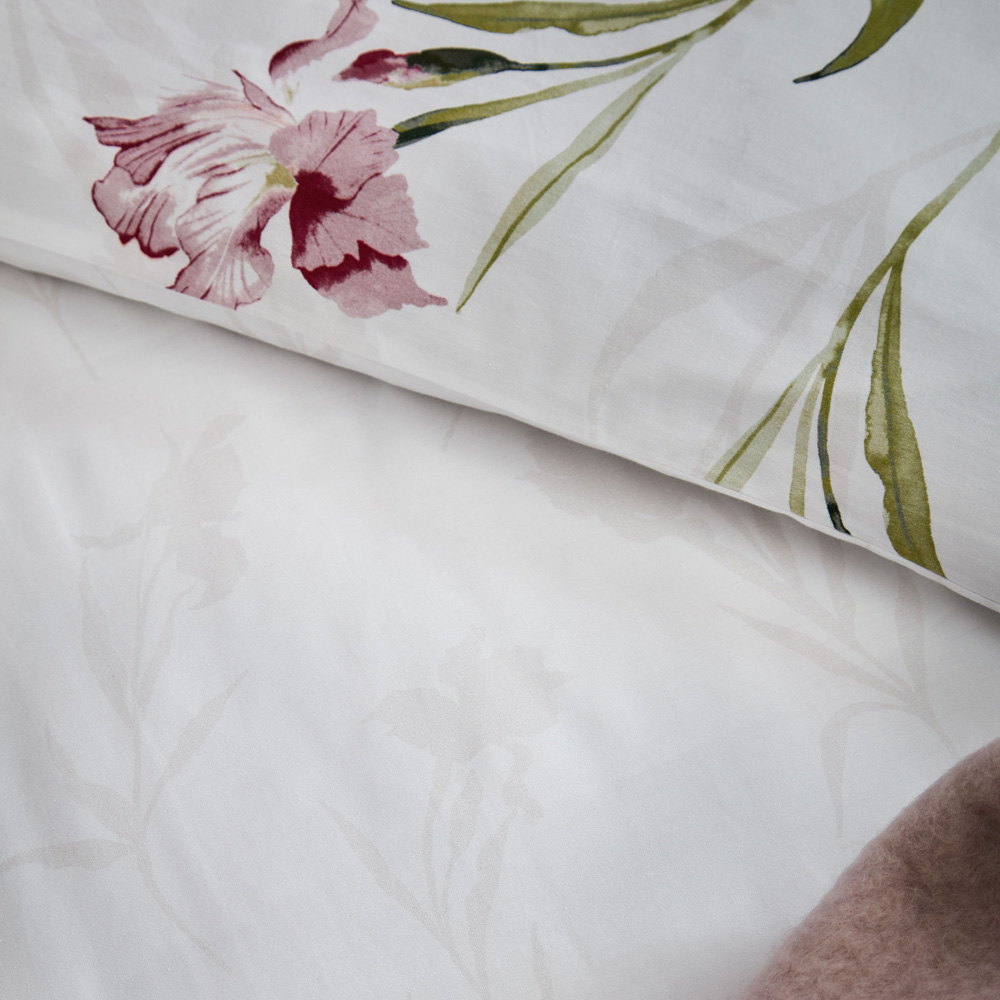 Laura Ashley Hawling Irises Grape Pur | Seymour's Home