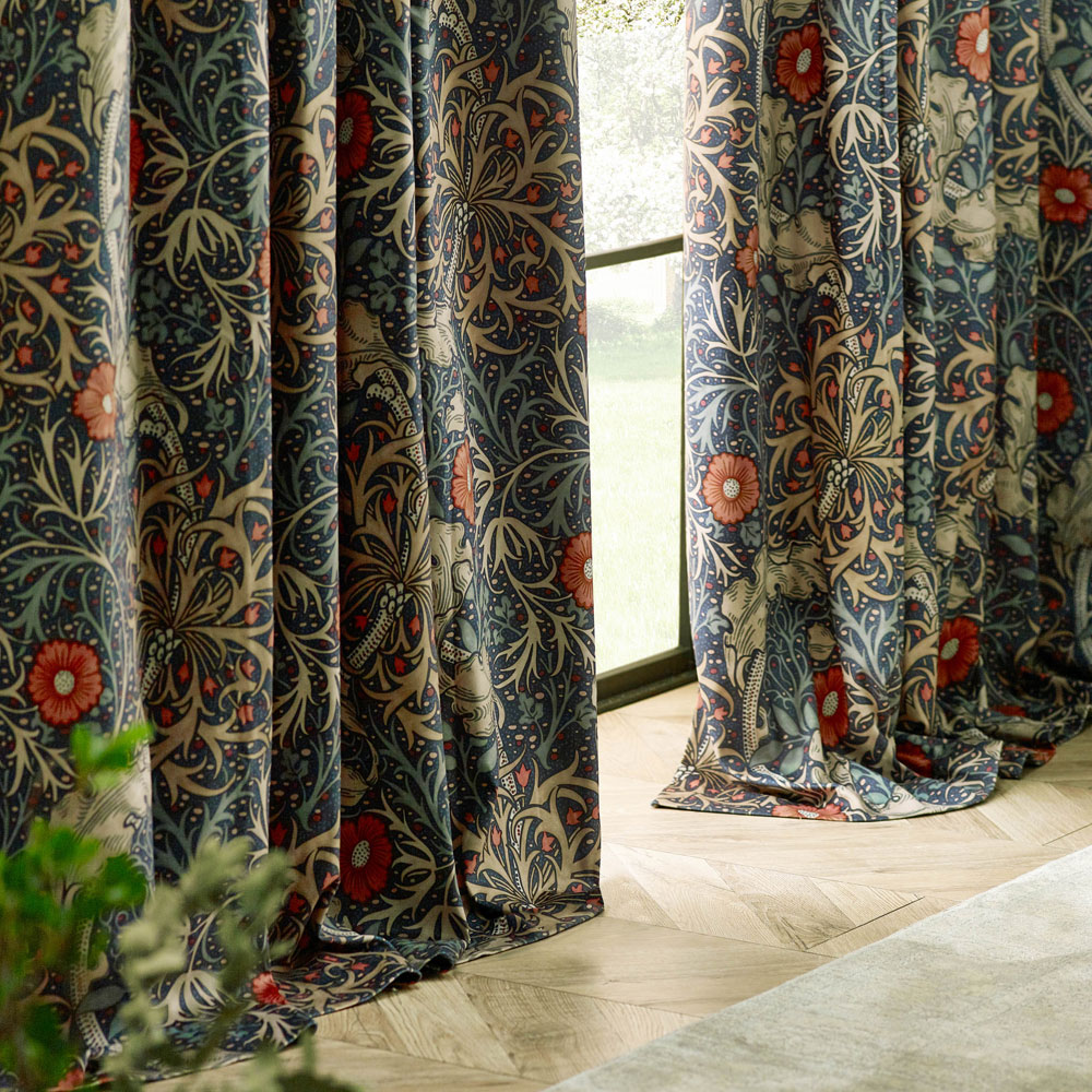 Tissu William Morris & Co – Tête De Serpent, Vert, Coton, Traditionnel, UK