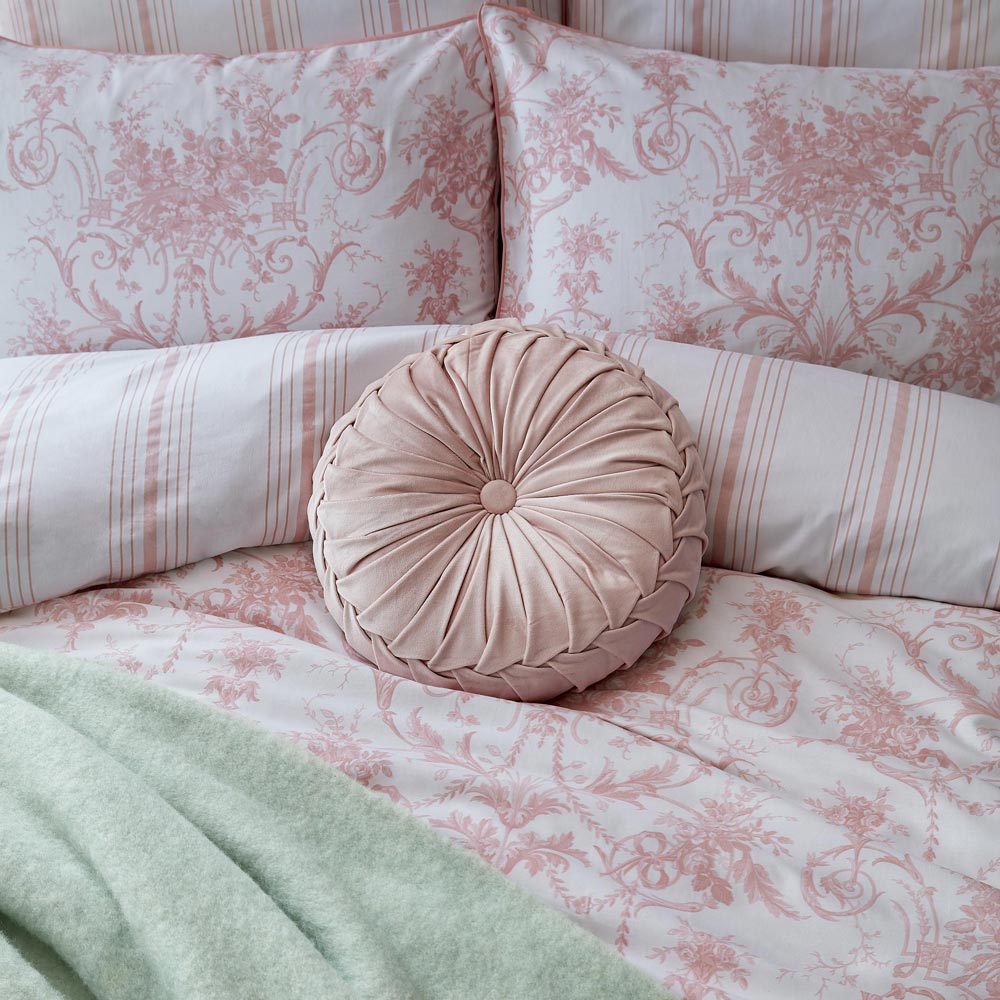 Laura Ashley Tuileries Blush Pink Duv | Seymour's Home