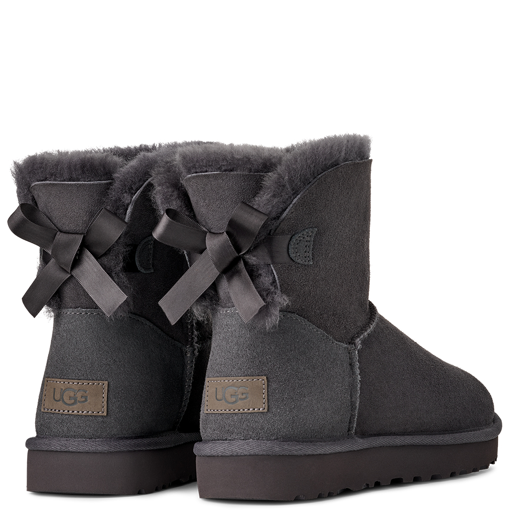 Ugg Women's Ugg Mini Bailey Bow Ii Black UGG Mini Bailey Bow