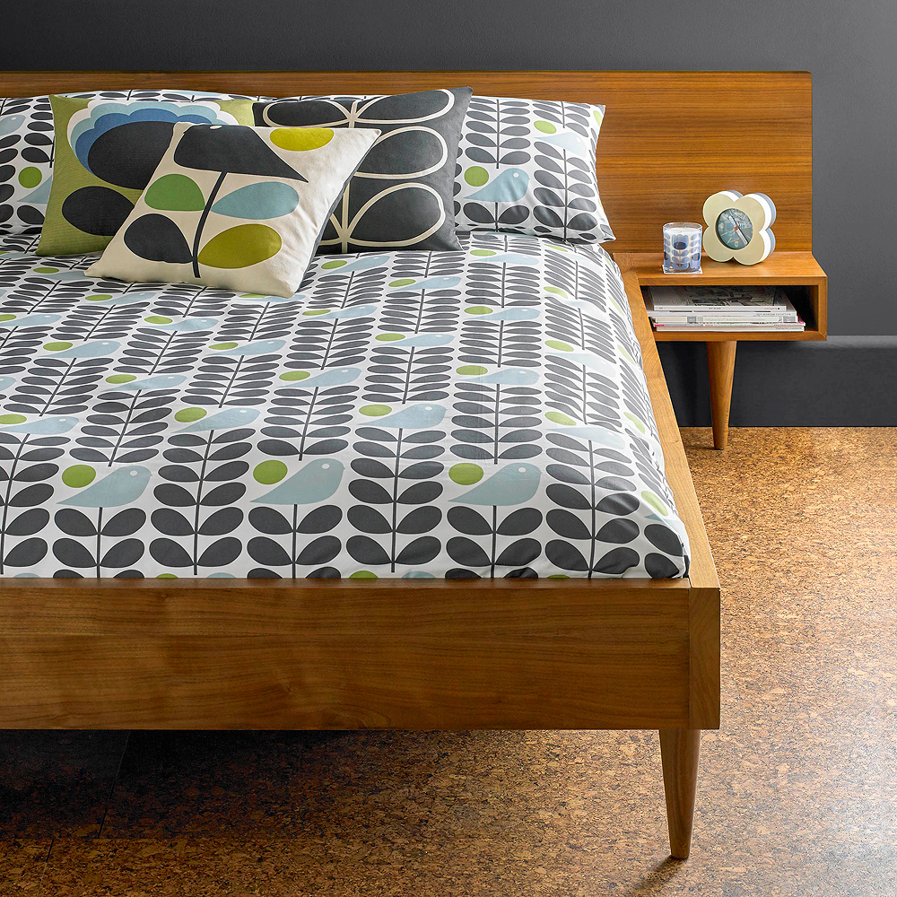 Orla Kiely Early Bird Granite In Fashion Duvet Covers At Seymour S