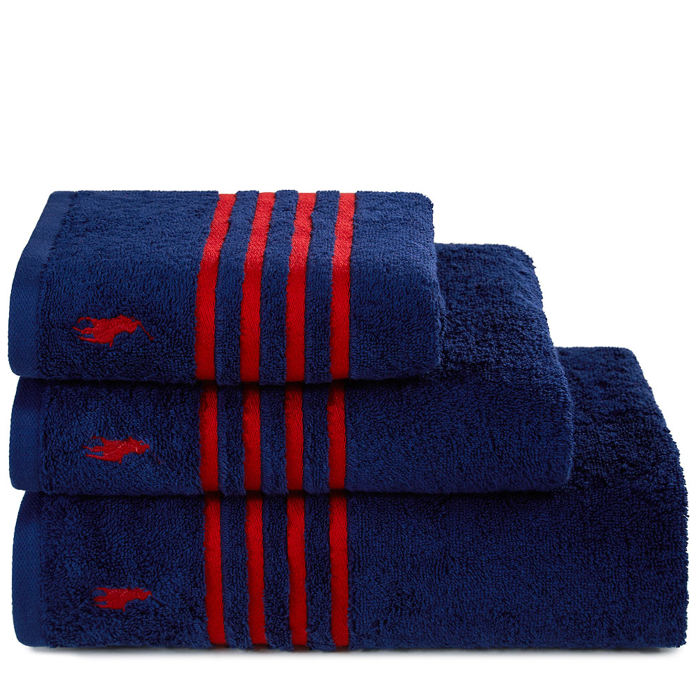 Ralph Lauren Travis Marine Towel in Towels