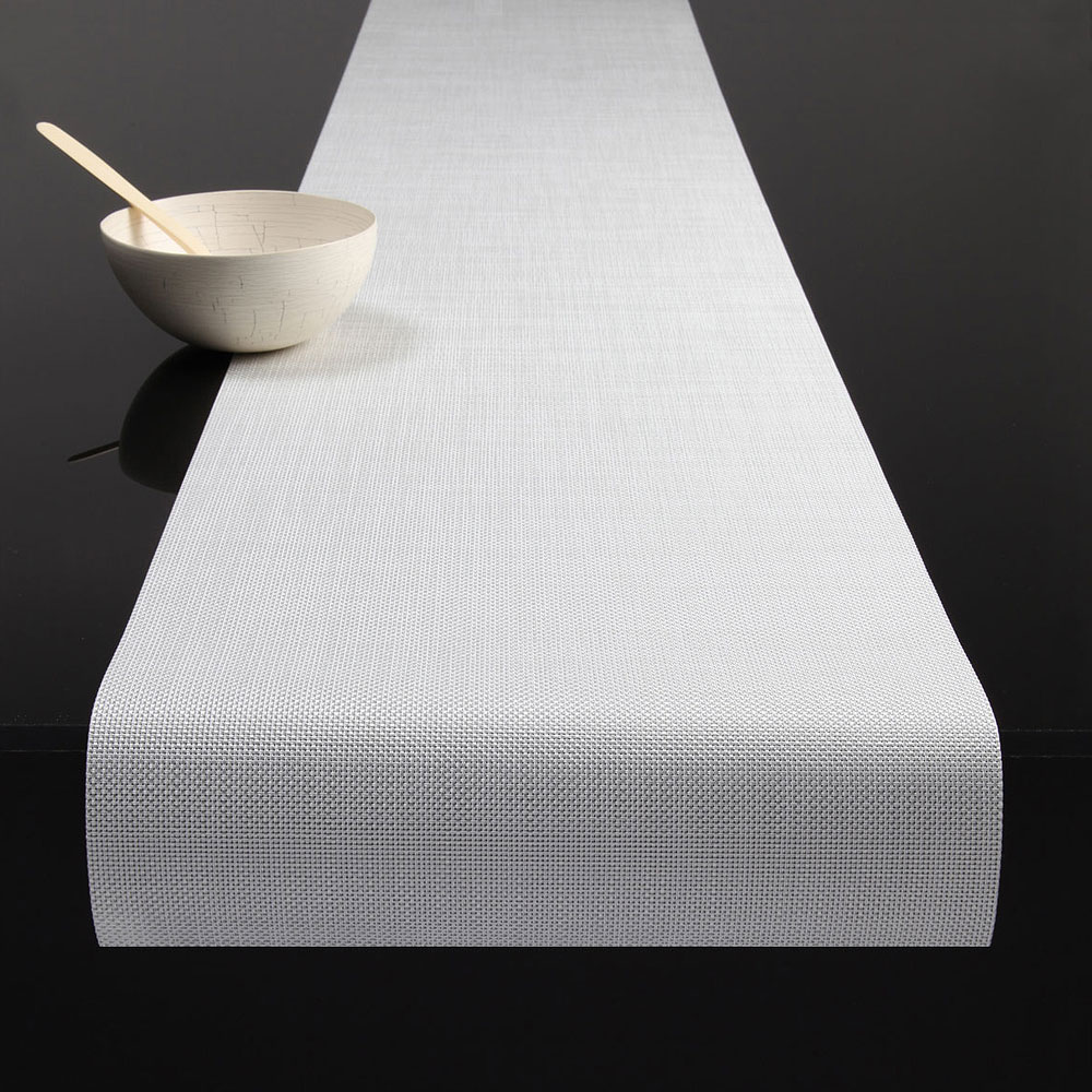 CHILEWICH 36x49 BASKET WEAVE wainut_D 4枚 Mini Basketweave Gravel