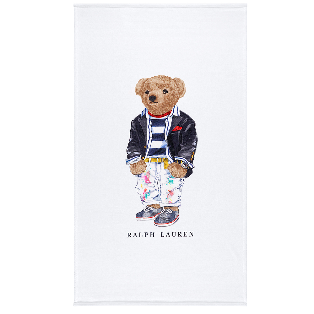 Ralph Lauren Colour Shop Bear Beach Towel in Beach Towels at Seymour's Home